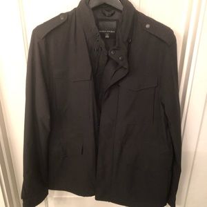 Mens Banana Republic black jacket in L